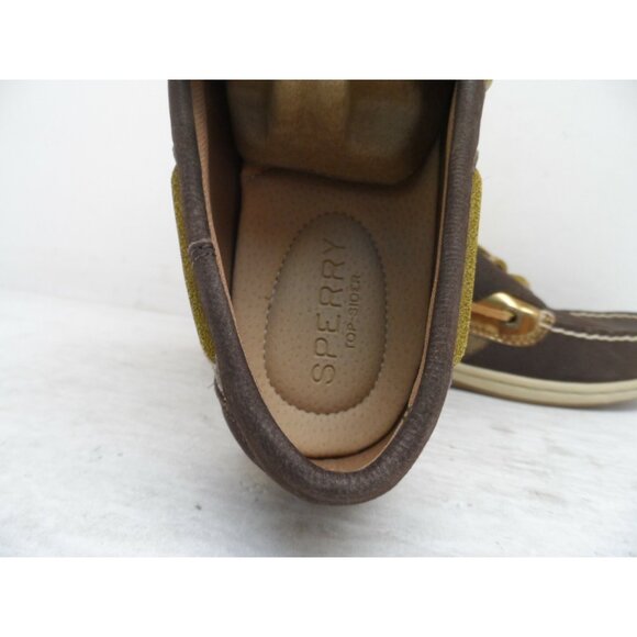 Sperry Women's 2 Eye Lace Up Boat Shoe STS81357 Brown Size 6M - Picture 7 of 8
